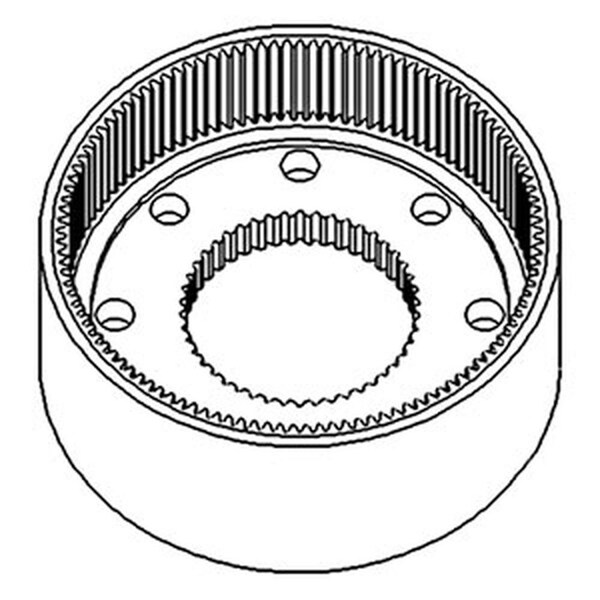 Aftermarket New Planetary Ring Gear Fits Ford / Fits New Holland Tractor 83954879 - main